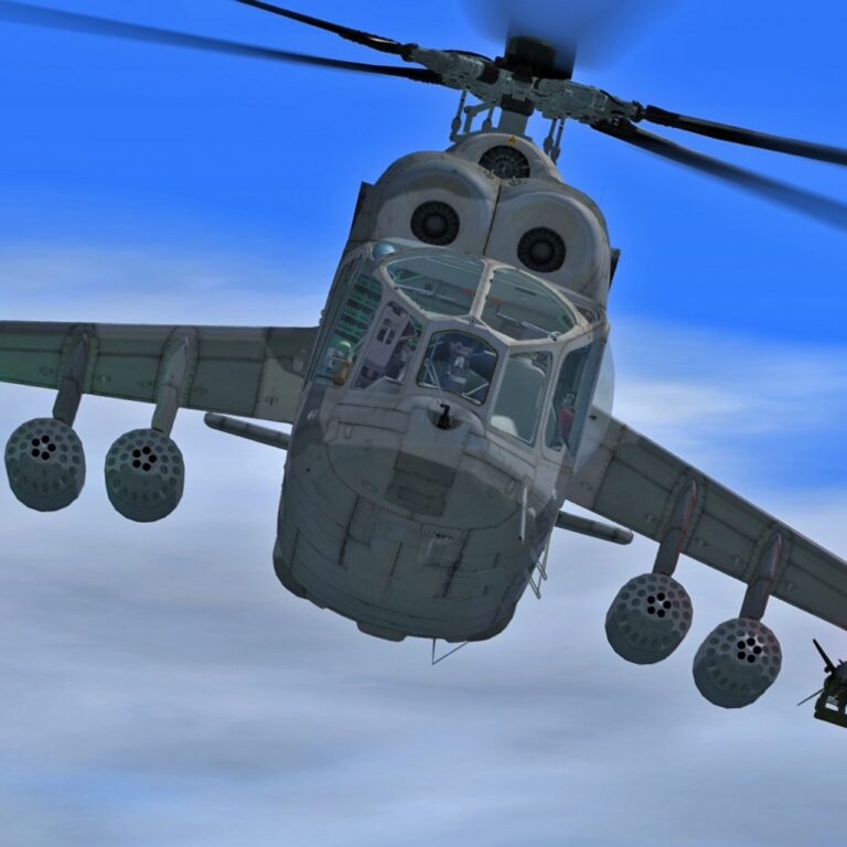 Mil Mi-24A Hind-B (FSX/FSXSE/P3D) – Nemeth Designs Development Group