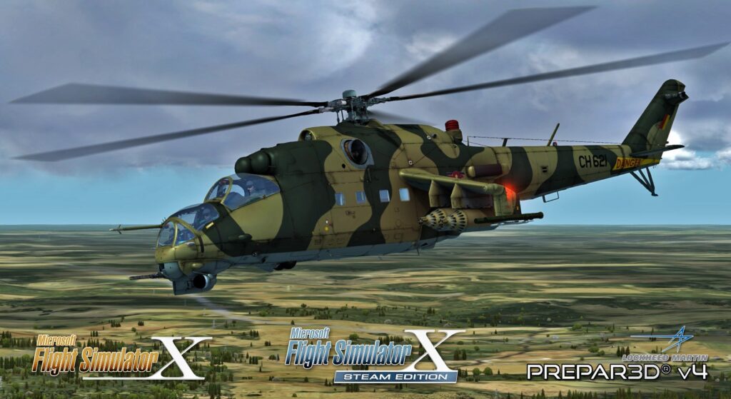 Mil Mi-24V “Hind E” (FSX/FSXSE/P3D) – Nemeth Designs Development Group